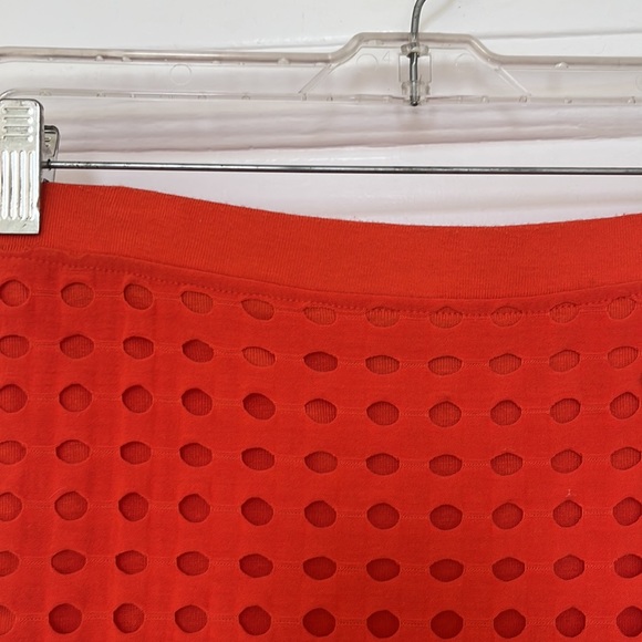 T by Alexander Wang circular Hole Mesh MIDI Pencil skirt - Picture 3 of 7